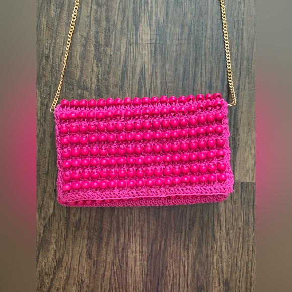 Anthropologie beaded Crochet Clutch - Picture 2 of 16